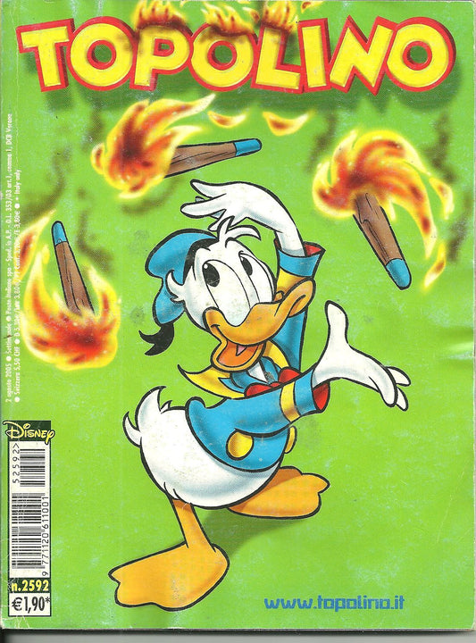 TOPOLINO N. 2592 - 2 AGOSTO 2005