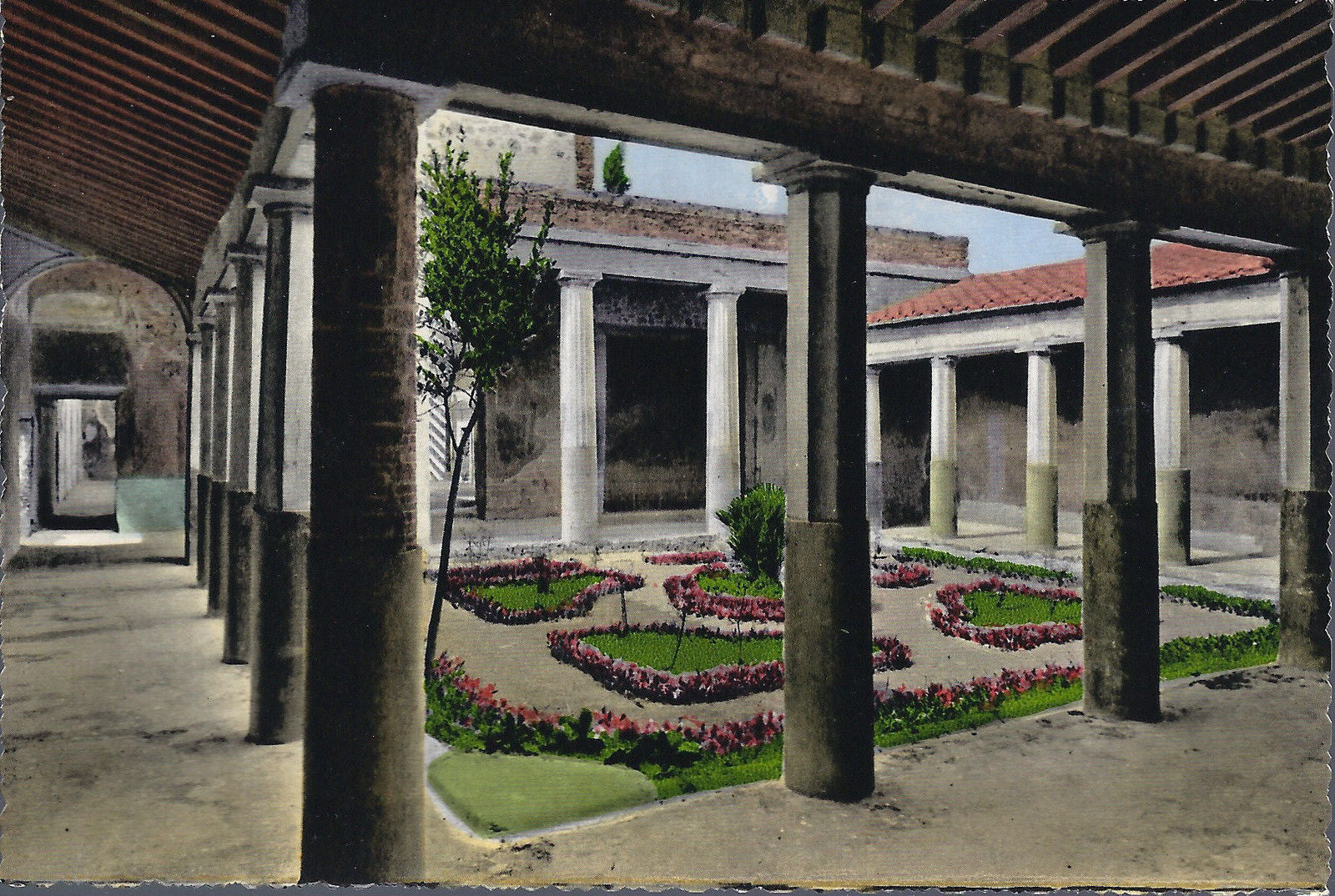 POMPEI - CASA DELLE NOZZE D'ARGENTO - NV - ACQUARELLATA