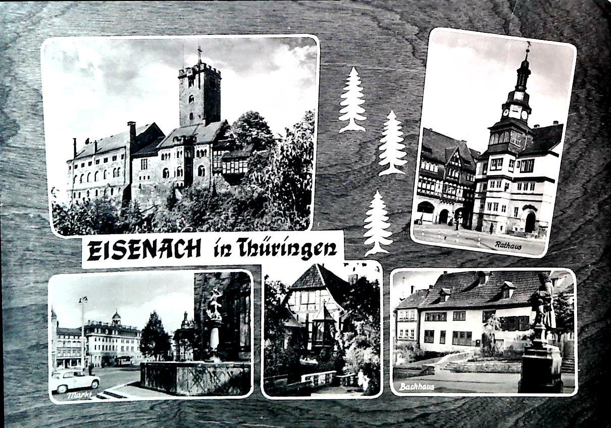 EISENACH - CINQUE VEDUTE - V1964