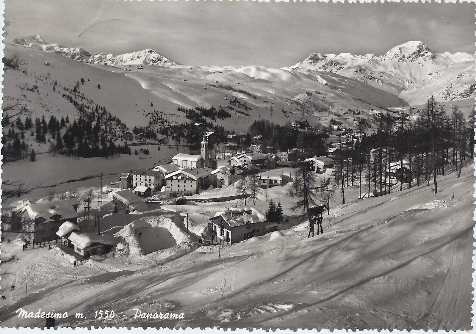 MADESIMO - PANORAMA - V 1955