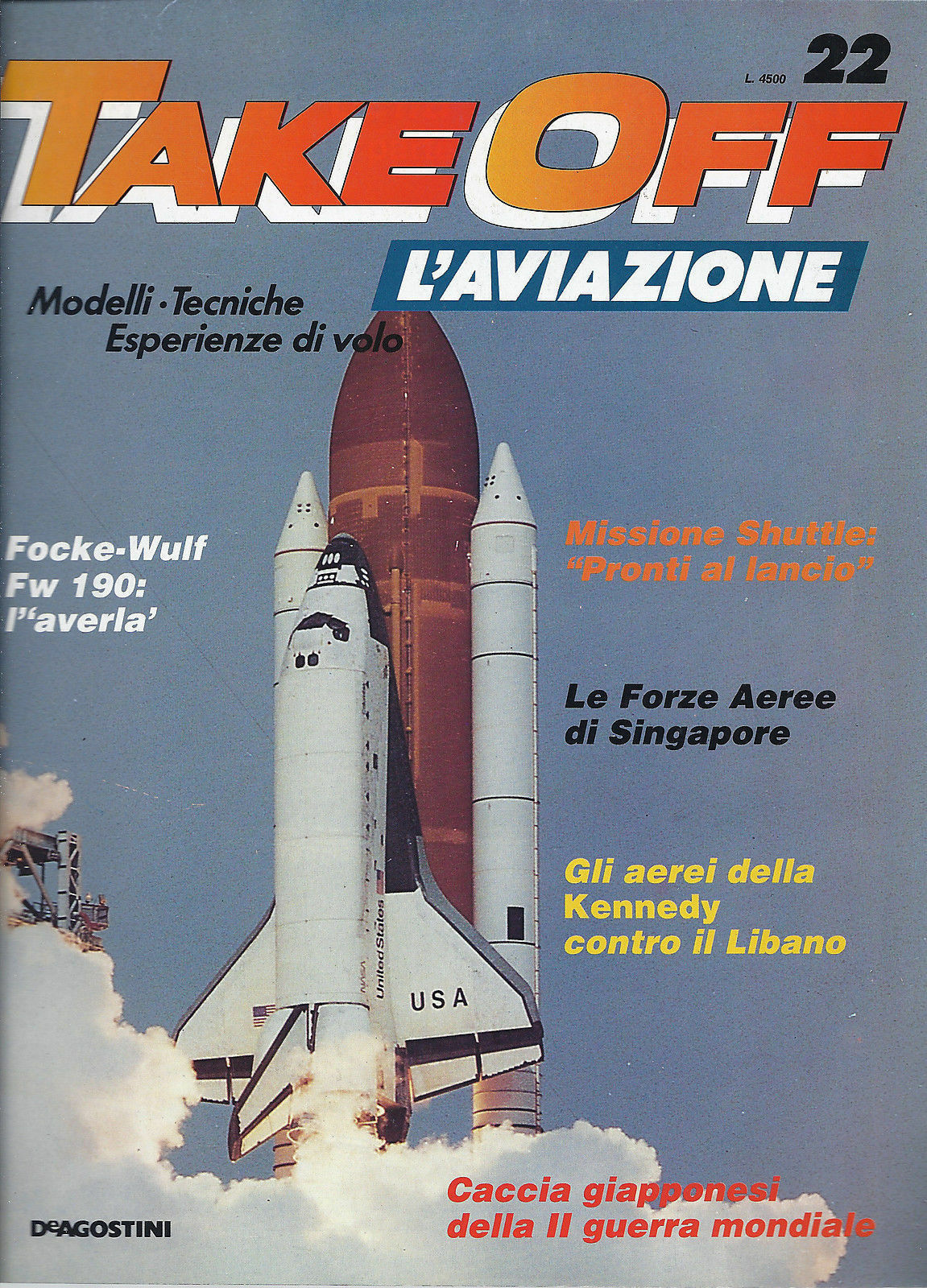 TAKE OFF  L'AVIAZIONE - fascicolo 22