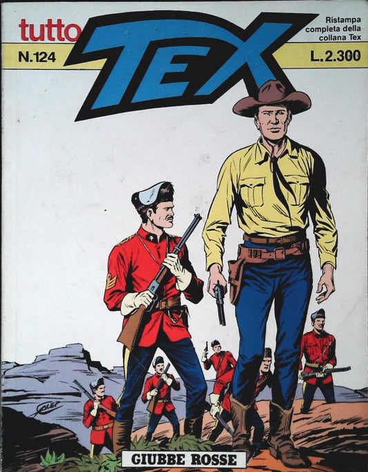 TUTTO TEX N. 124 - GIUBBE ROSSE - OUTELT DEL LIBRO