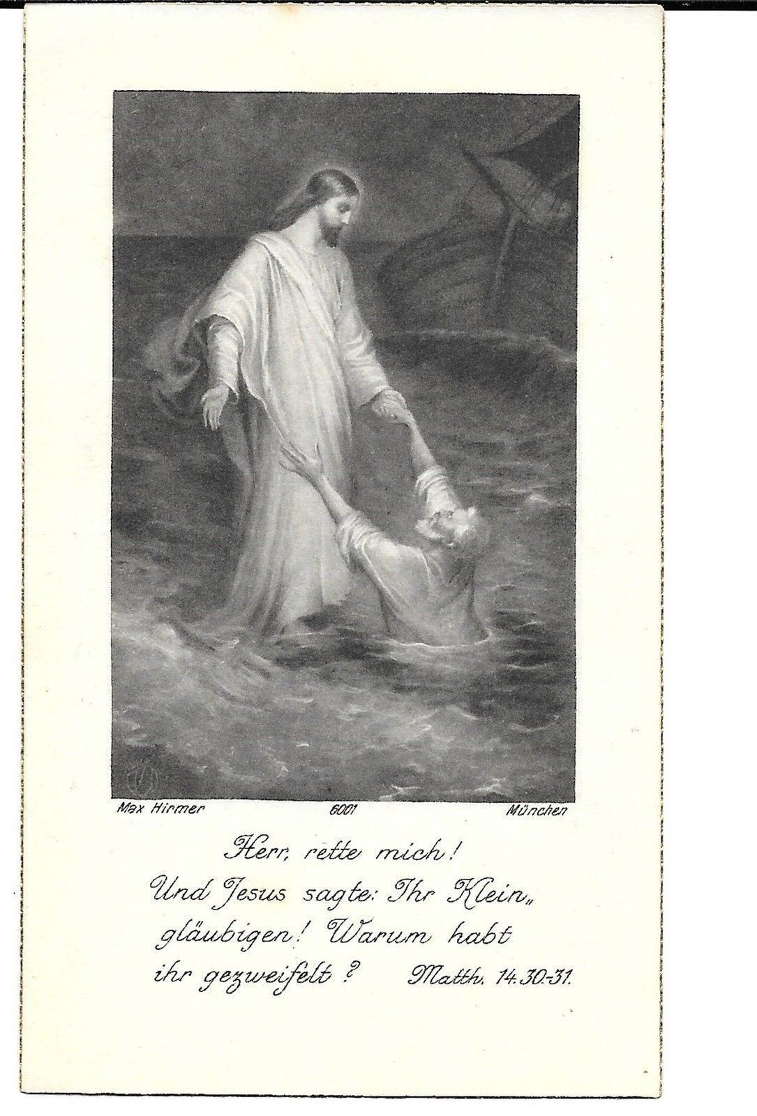 " HERR, RETTE MICH!.... " - MAX HIRMER - 110