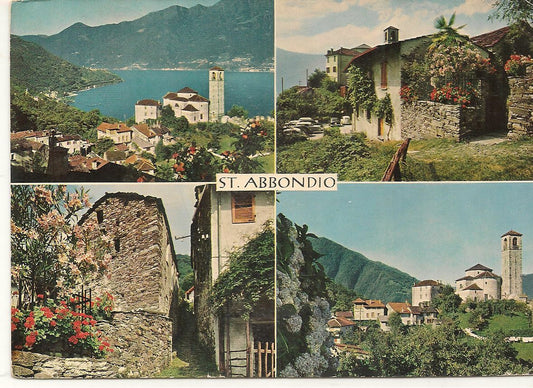 ST. ABBONDIO - SVIZZERA - QUATTRO VEDUTE - VSD