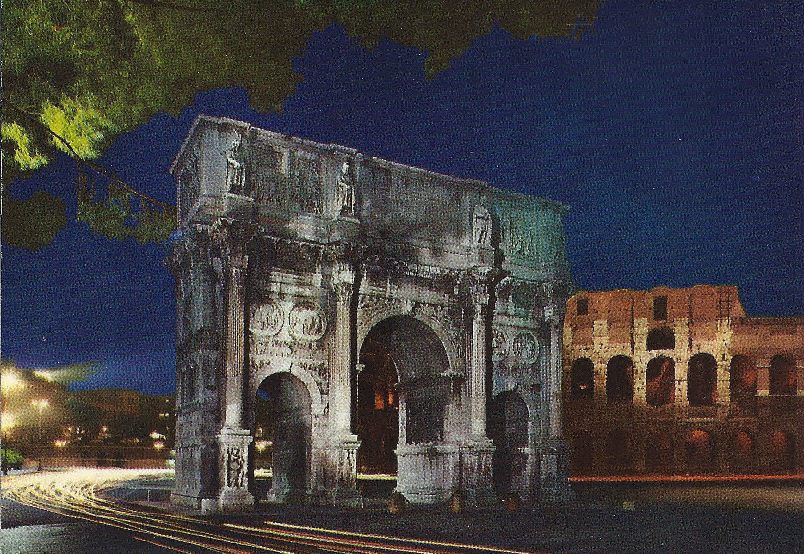 ROMA - ARCO DI COSTANTINO - NOTTURNO - NV
