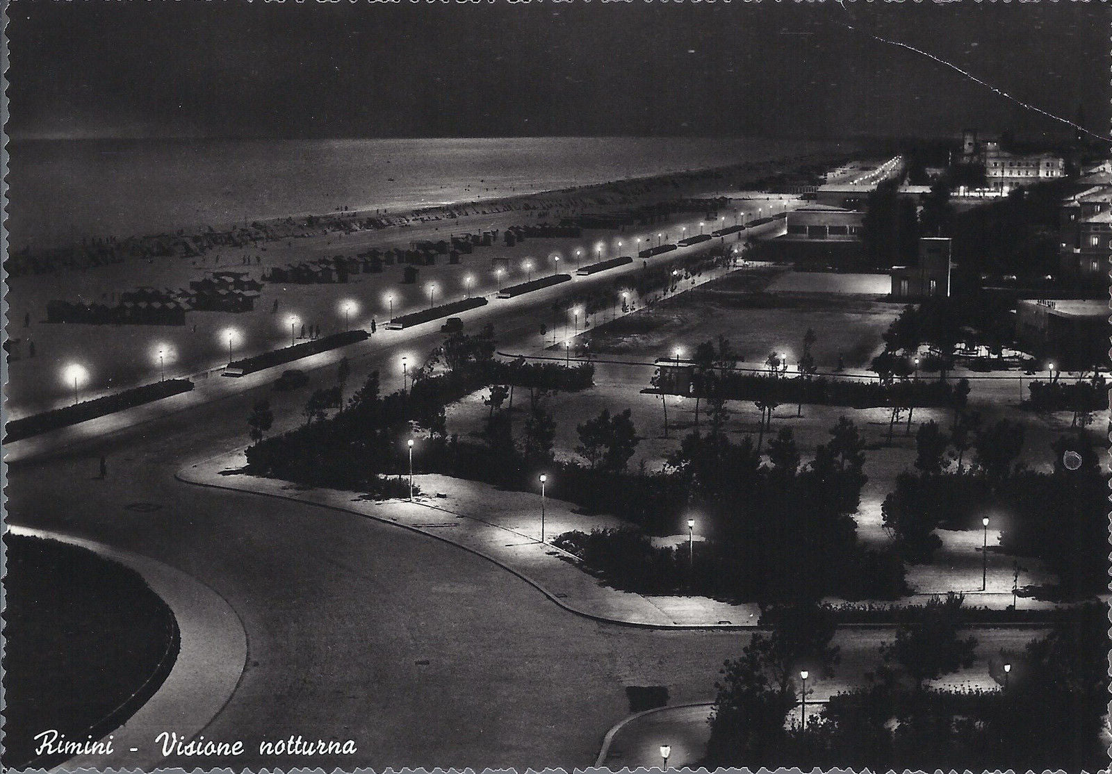 RIMINI - VISIONE NOTTURNA - NV