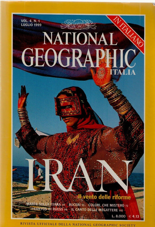 NATIONAL GEOGRAPHIC LUGLIO 1999