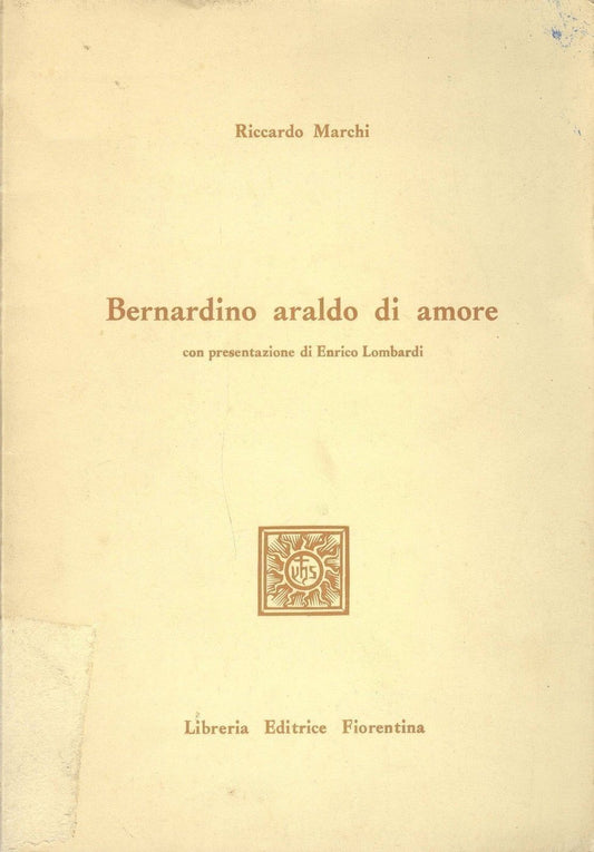 BERNARDINO ARALDO DI  AMORE - RICCARDO MARCHI
