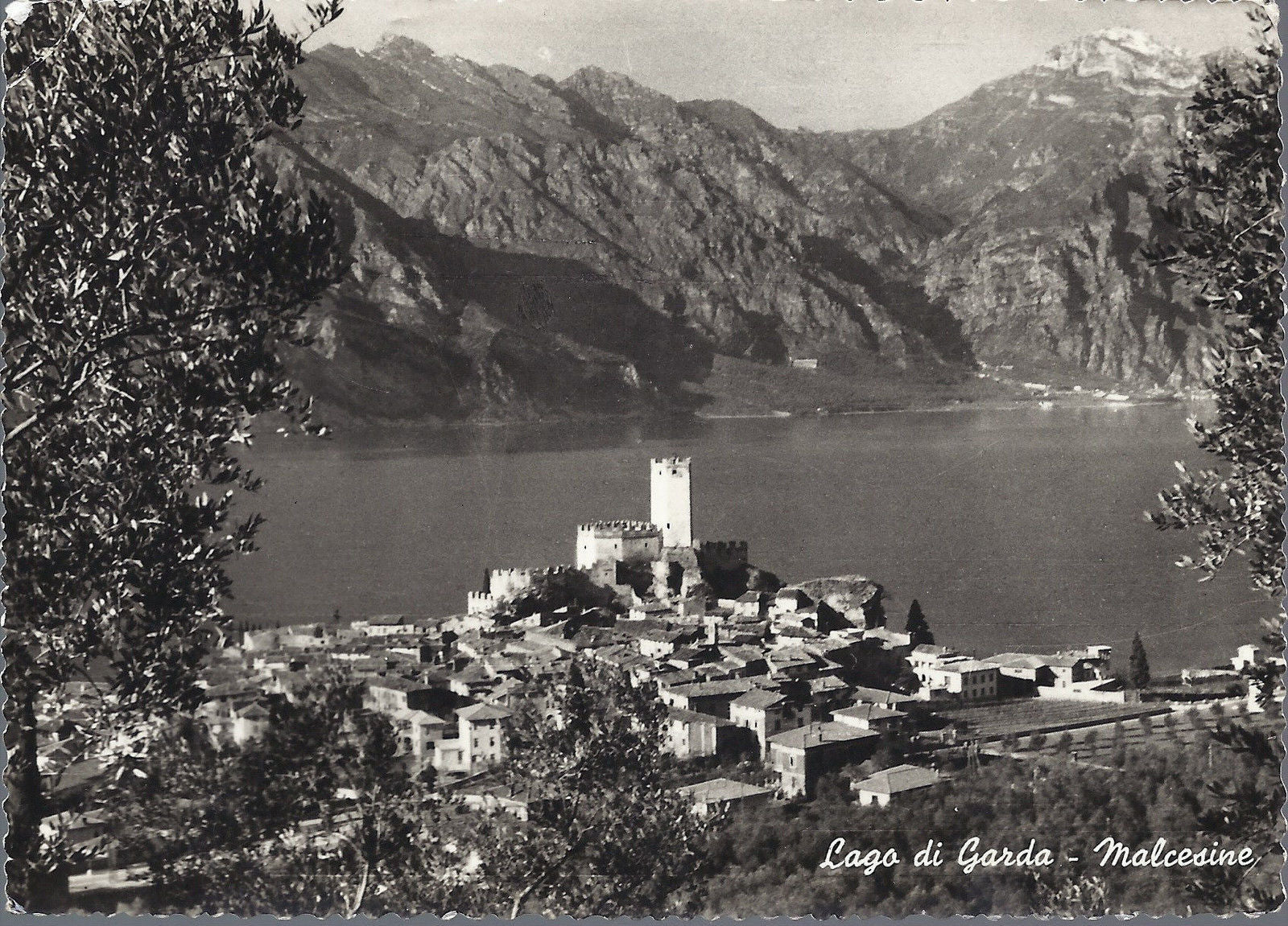 MALCESINE - LAGO DI GARDA - V1961