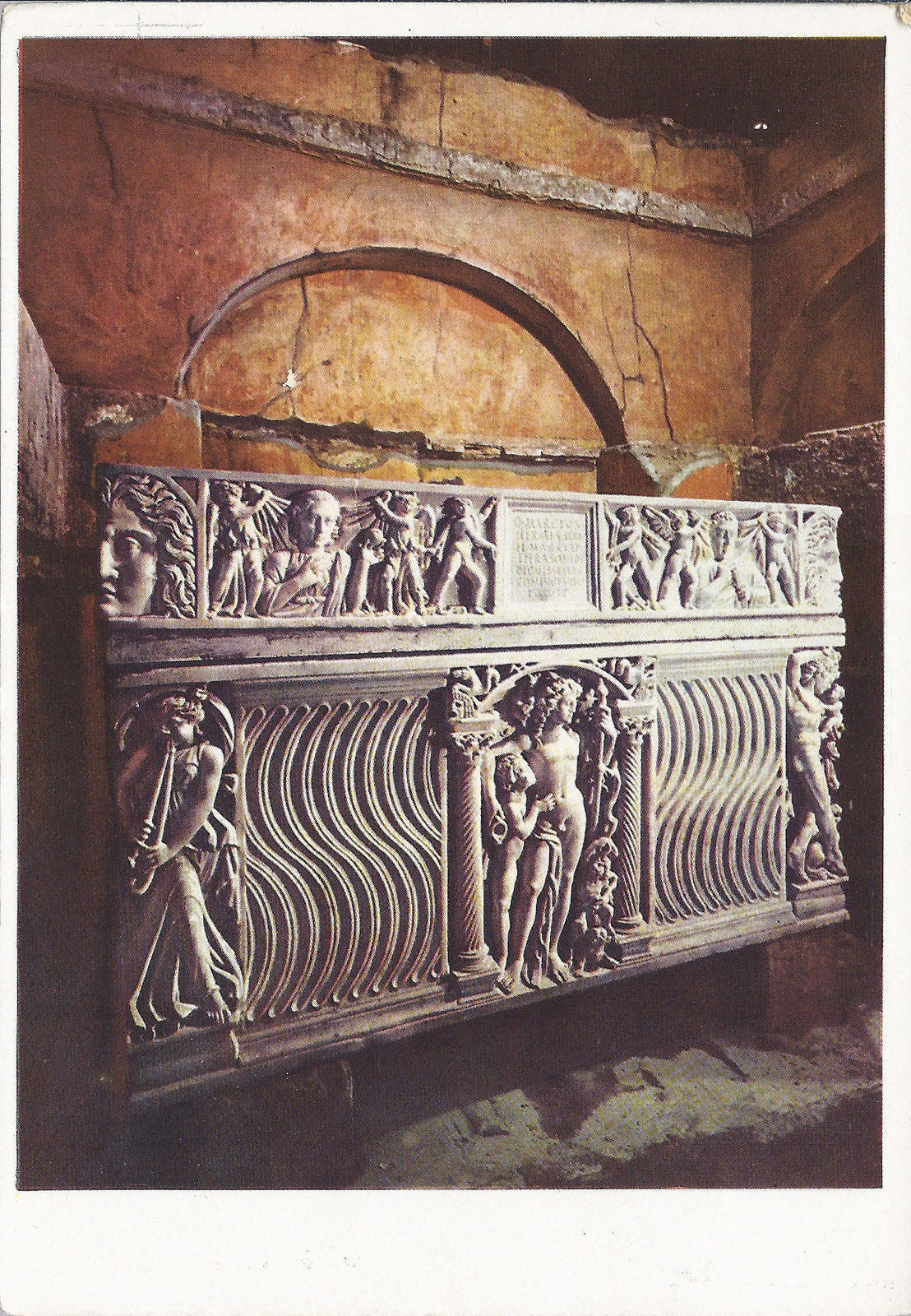 ROMA - SACRE GROTTE VATICANE - MAUSOLEO DEI MARCII (Fronte d