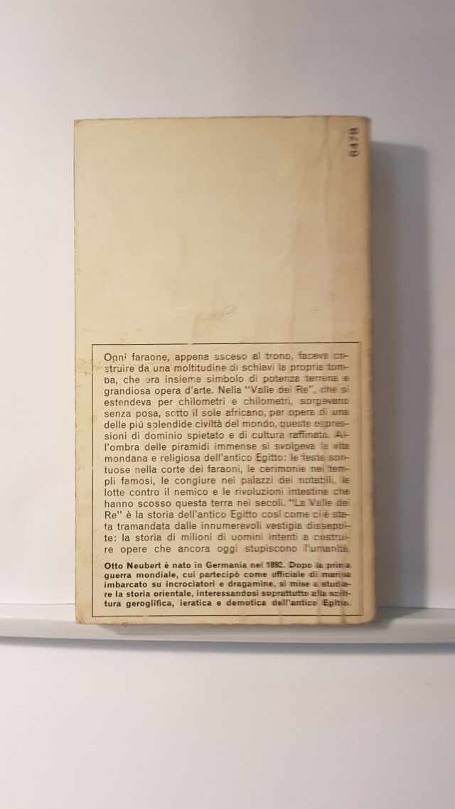 LA VALLE DEI RE - OTTO NEUBERT - I RECOR MONDADORI 1966