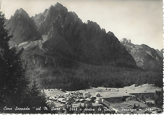 SAPPADA - MONTE SIERA E DOLOMITI PESARINE - V1953