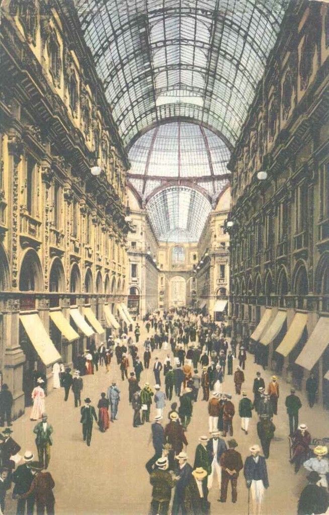 MILANO - GALLERIA VITTORIO EMANUELE - NV - COLORATA
