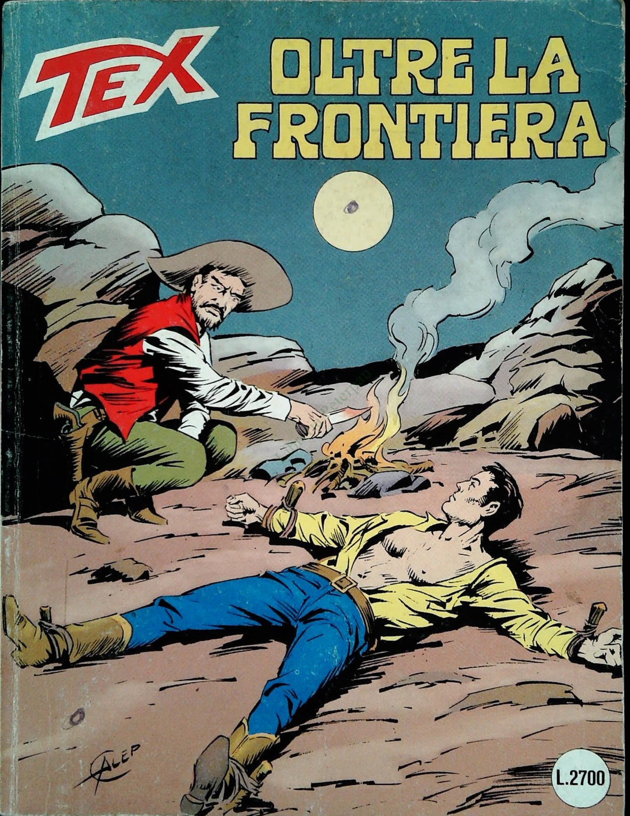 TEX TRE STELLE N. 37 - OLTRE LA FRONTIERA