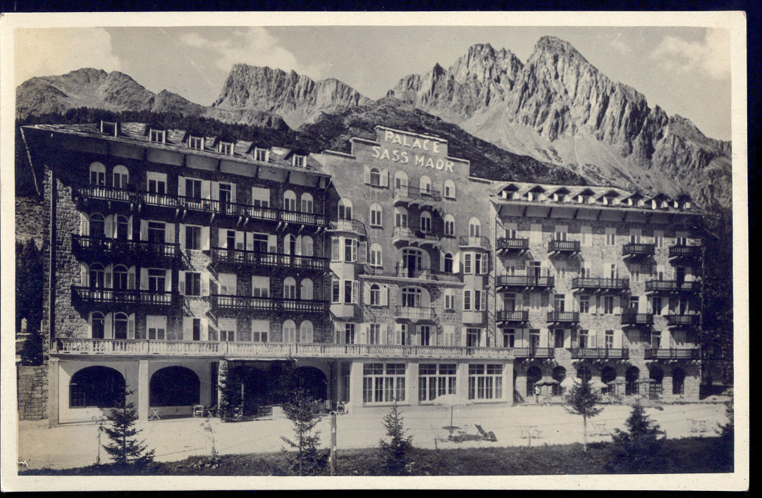 SAN MARTINO DI CASTROZZA - SASS MAOR PALACE HOTEL - V1931