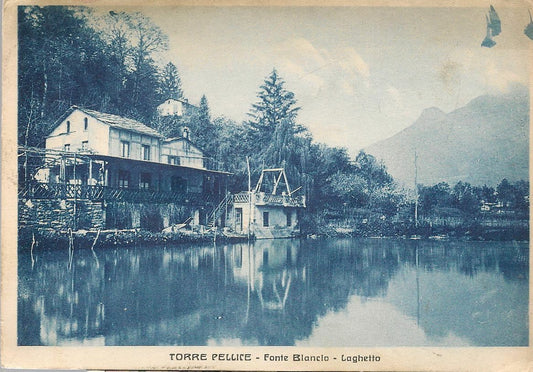TORRE PELLICE - FONTE BLACIO - LAGHETTO - V1941