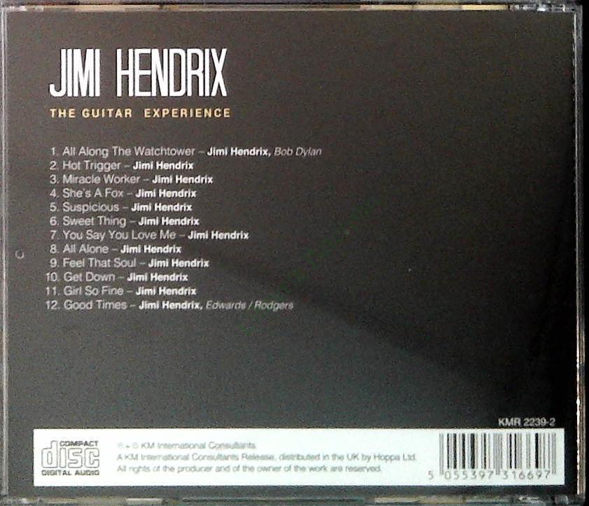 JIMI HENDRIX. THE GUITAR EXPERIENCE - CD