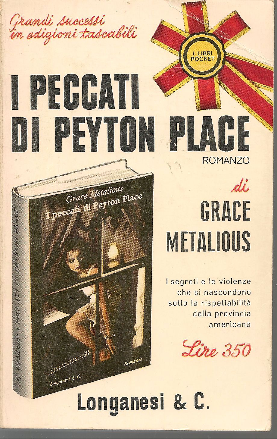 I PECCATI DI PAYTON PLACE - GRACE METALIOUS   ED. LIBRI POCKET