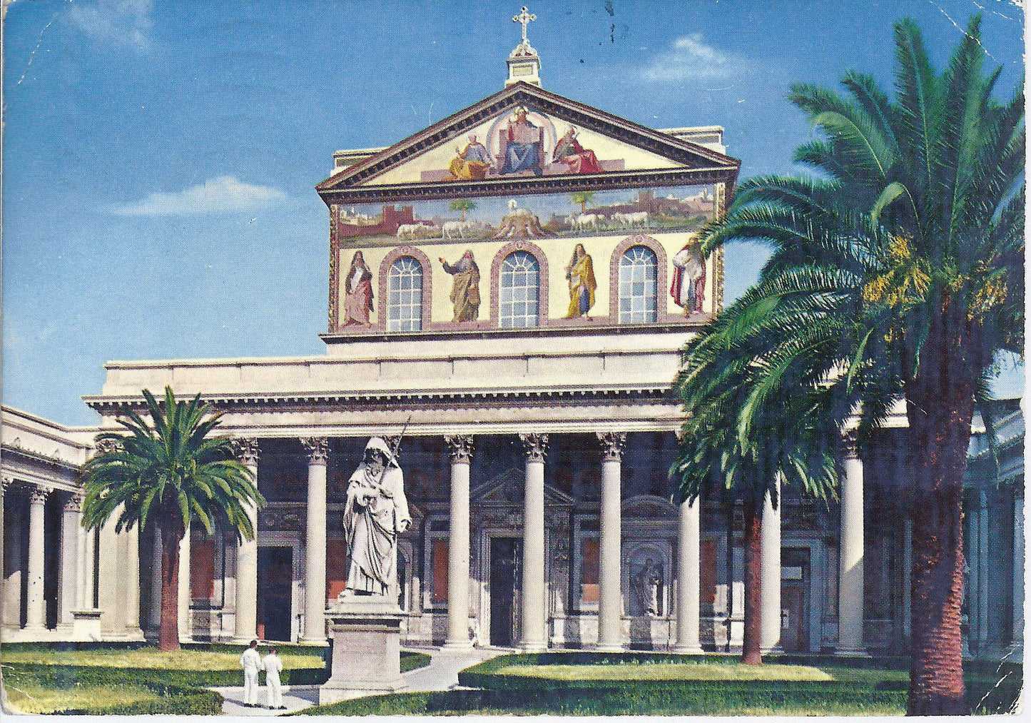 ROMA - BASILICA DI S. PAOLO - V 1973 - FG