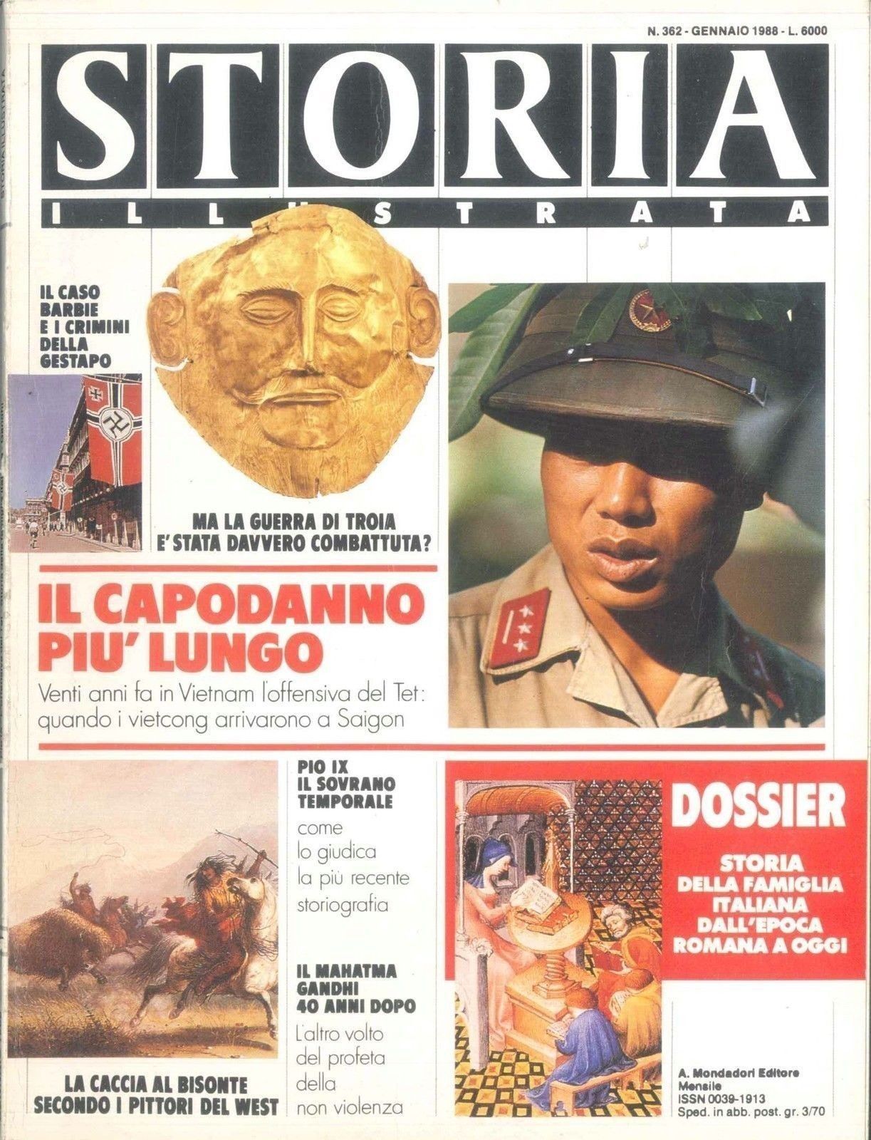 STORIA ILLUSTRATA  N 362 - NOVEMBRE 1988