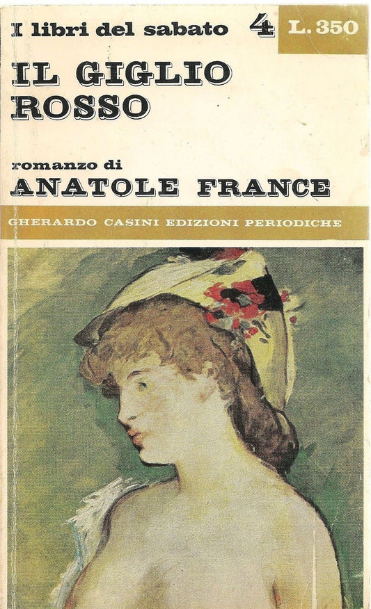 IL GIGLIO ROSSO - ANATOLE FRANCE