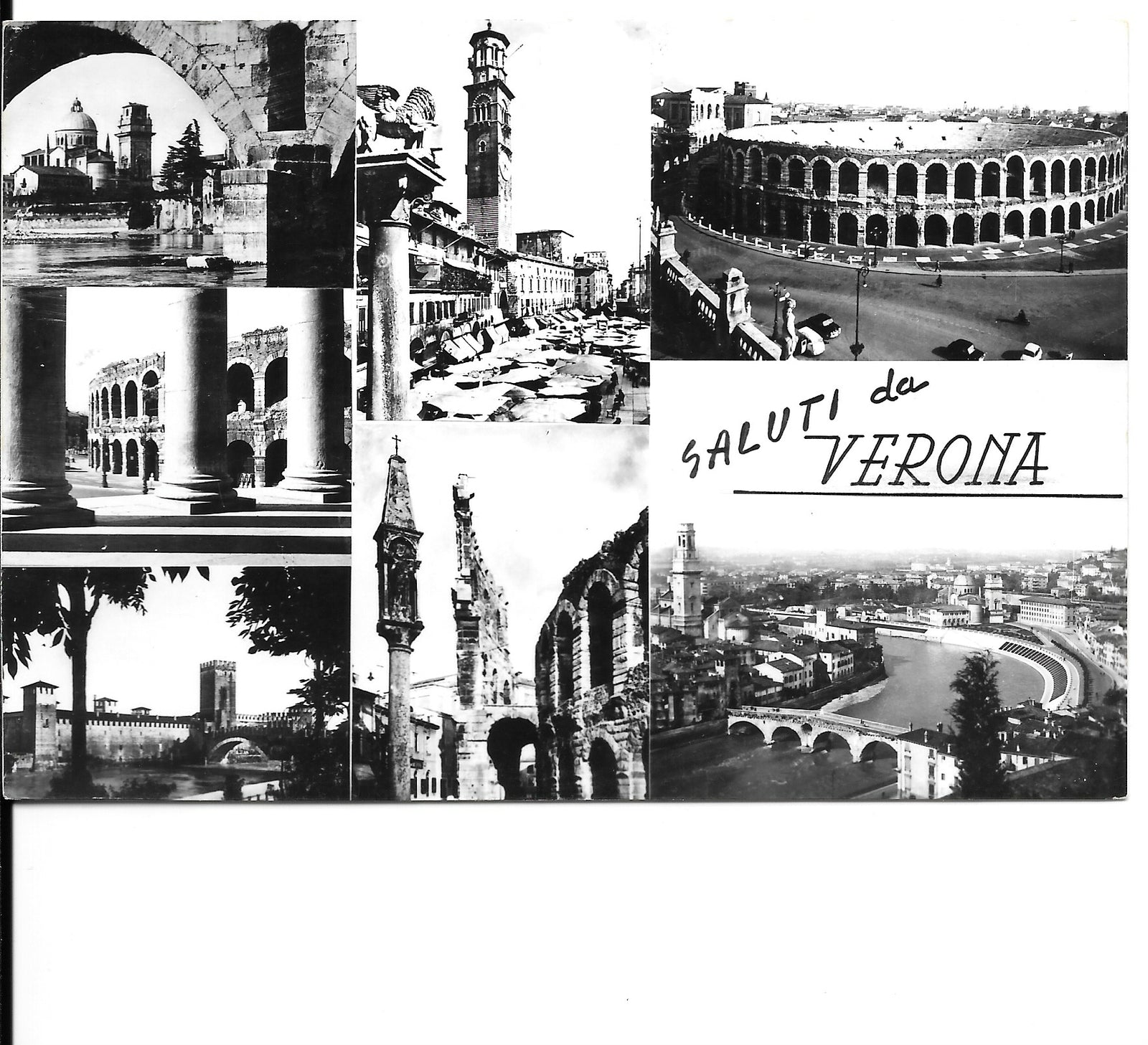 SALUTI DA VERONA - 7 IMMAGINI - V1964