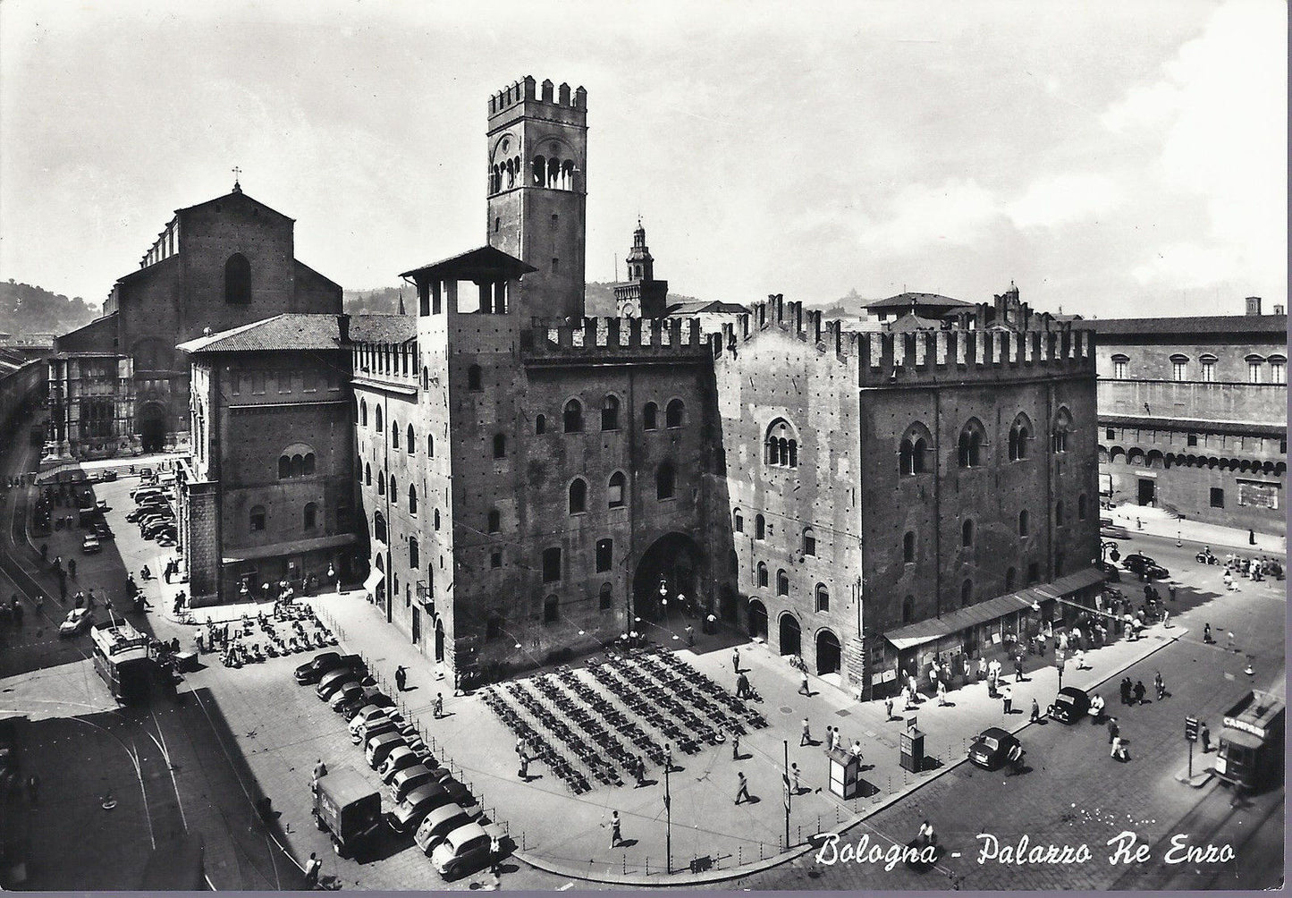 BOLOGNA - PALAZZO RE ENZO - NV - FG - TRAM