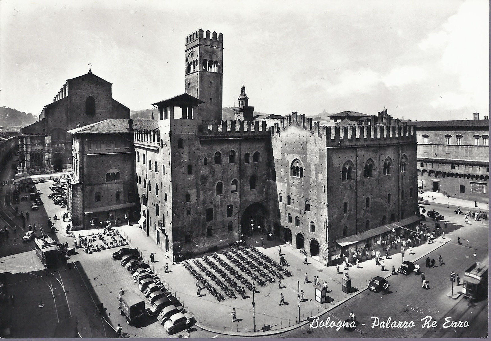 BOLOGNA - PALAZZO RE ENZO - NV - FG - TRAM