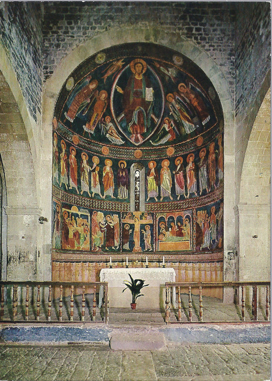 CODRONGIANOS - BASILICA DI SACCARGIA - L'INTERNO ROMANI