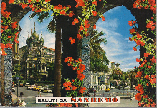 SANREMO - LA CHIESA RUSSA - IL CASINO' - V 1978 - FG