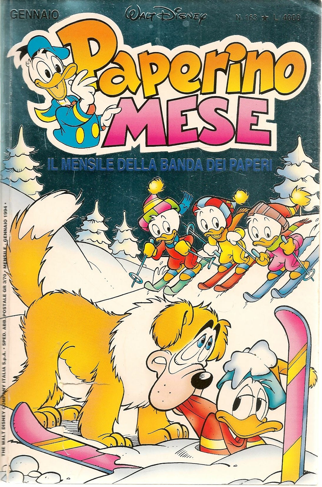 PAPERINO MESE N. 163 - GENNAIO 1994