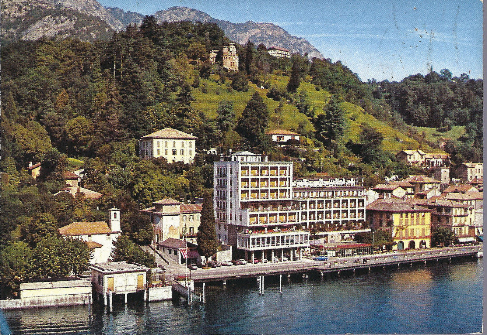 TREMEZZO - LAGO DI COMO - VEDUTA AEREA - V 1970 - FG