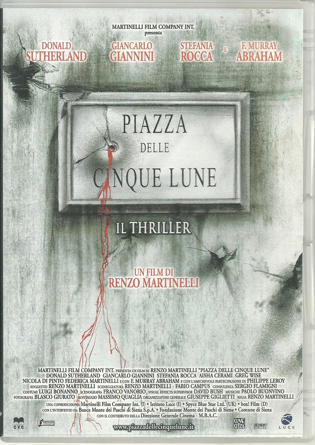 PIAZZA DELLE CINQUE LUNE - DVD VERSIONE NOLEGGIO