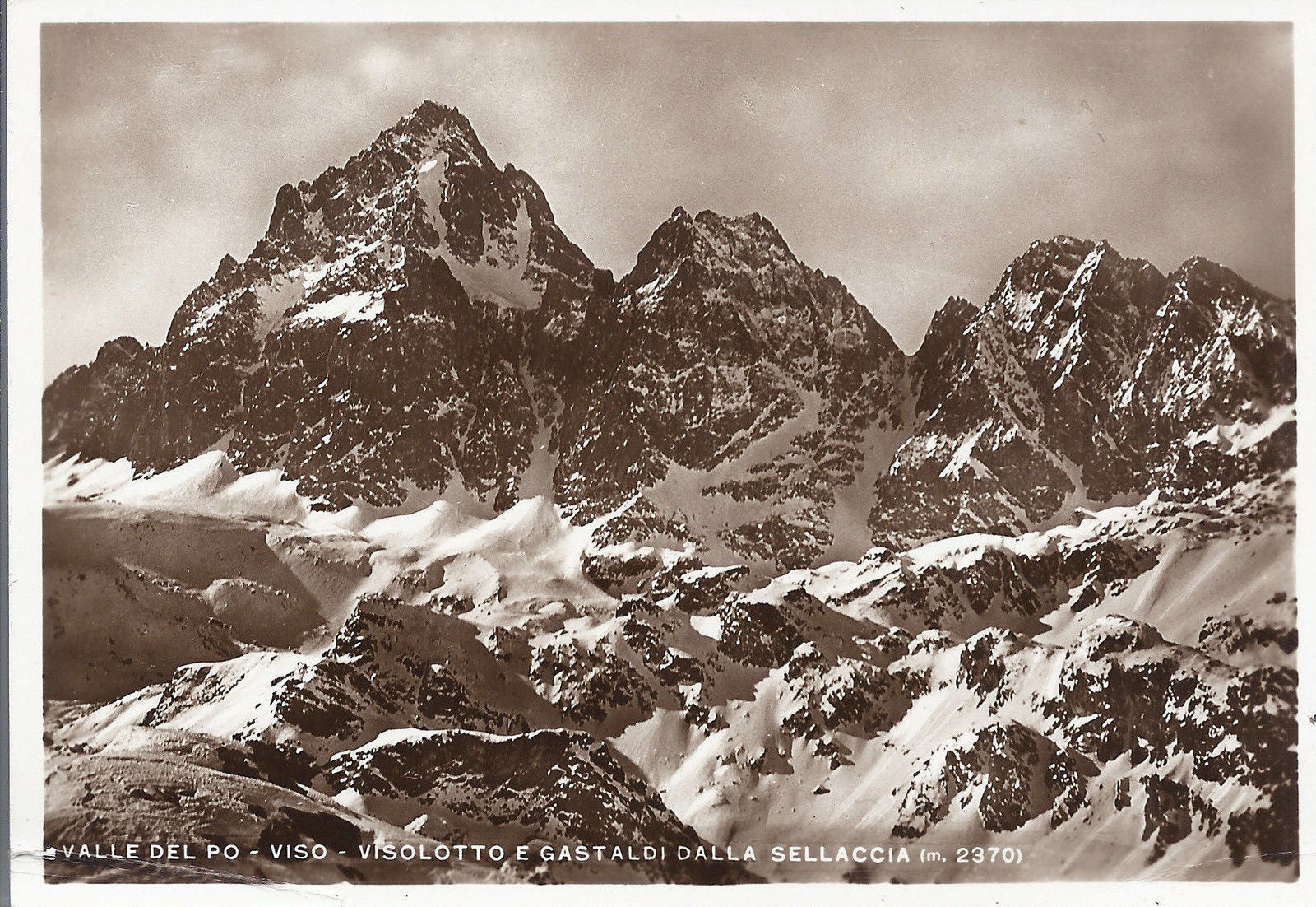 VALLE DEL PO - VISO - VISOLOTTO - GASTALDI DELLA SELLACCIA -