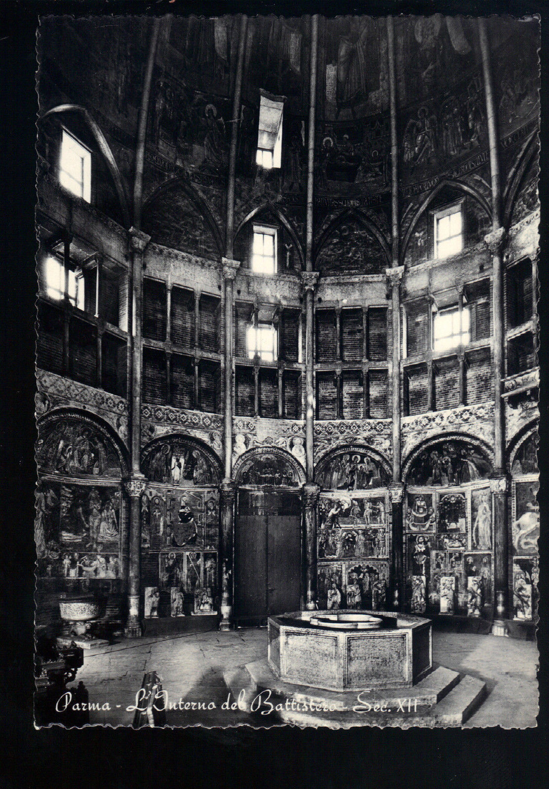 PARMA - L'INTERNO DEL BATTISTERO - NV