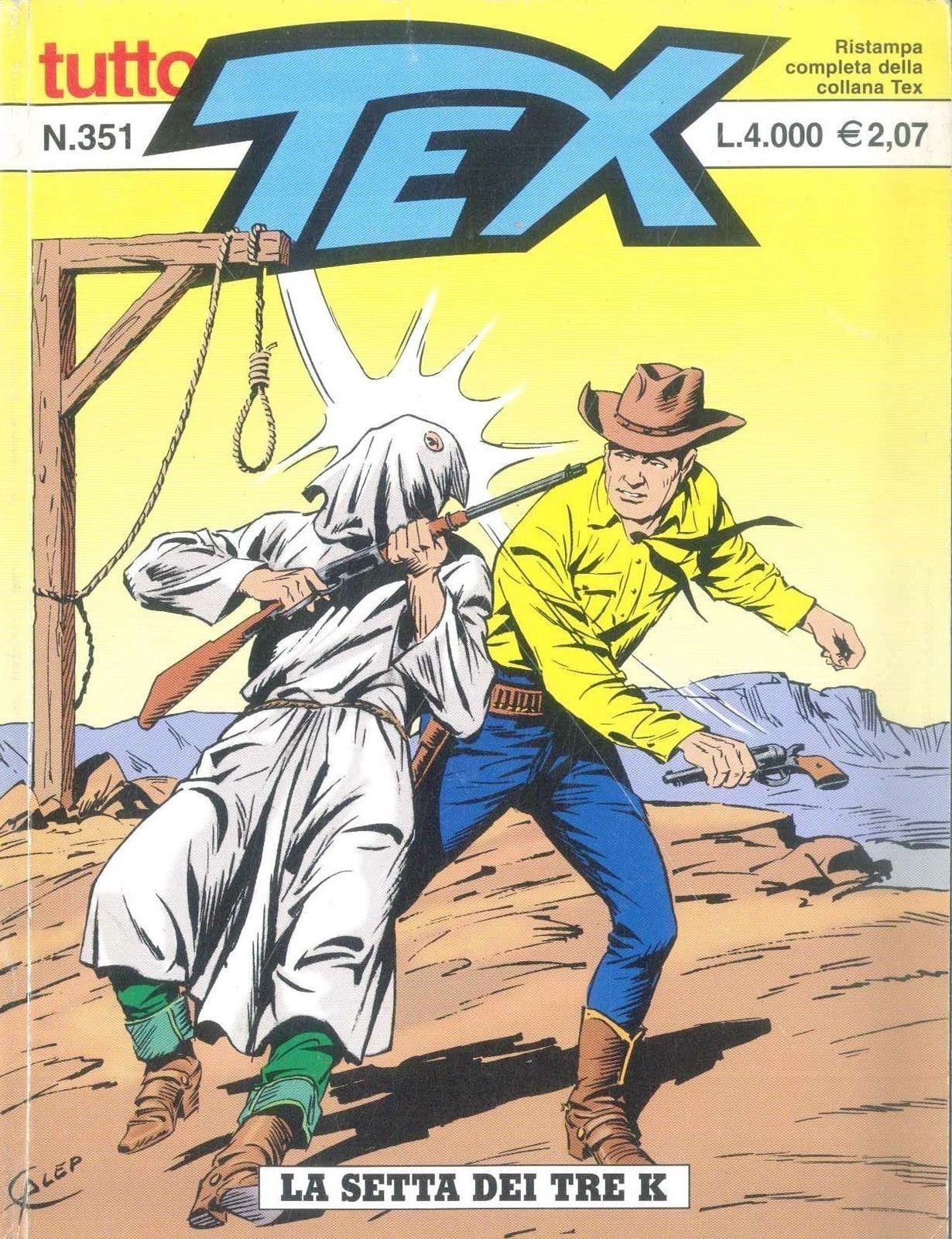 TUTTO TEX N° 351 - LA SETTA DEI TRE K