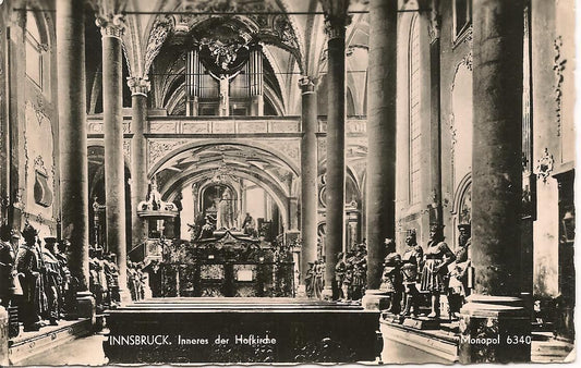 INNSBRUCK - INTERNO DELLA HOFKIRCHE/INNERES DER HOFKIRCHE - 