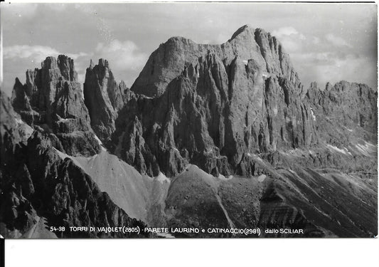 TORRI DEI VAJOLET - PARETE LAURINO E CATINACCIO - NV