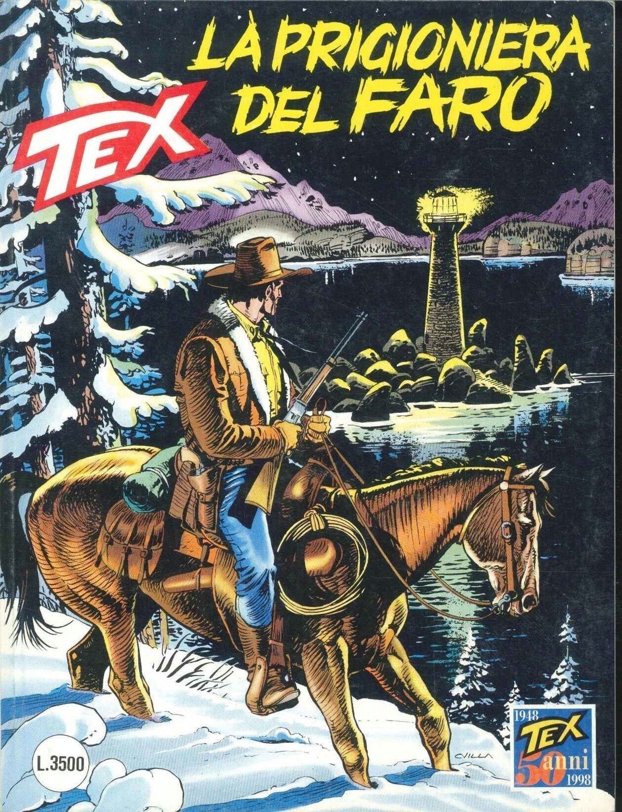 TEX N° 413 - LA PRIGIONIERA DEL FARO