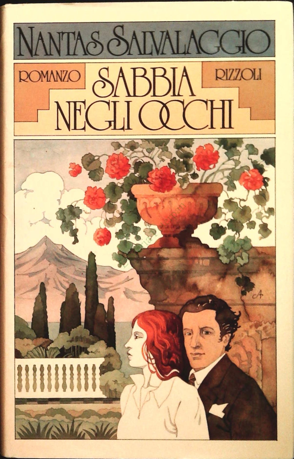 SABBIA NEGLI OCCHI - NANATAS SALVALAGGIO - RIZZOLI 1977 - OUTLET DEL LIBRO