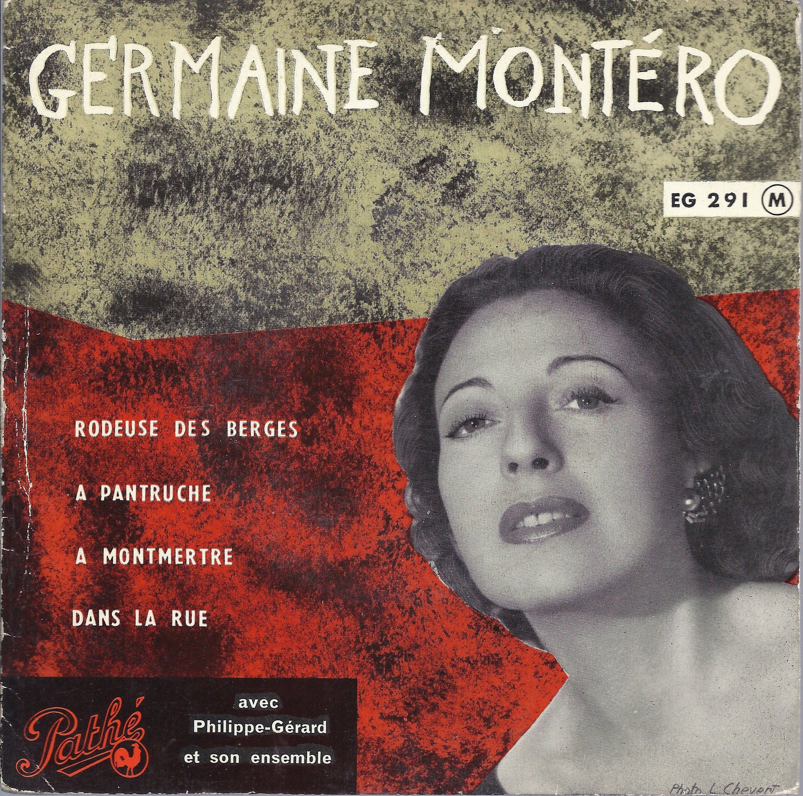 RODEUSE DES BERGES - A PANTRUCHE = A MONTMERTRE - DANS LA RUE # GERMAINE MONTERO