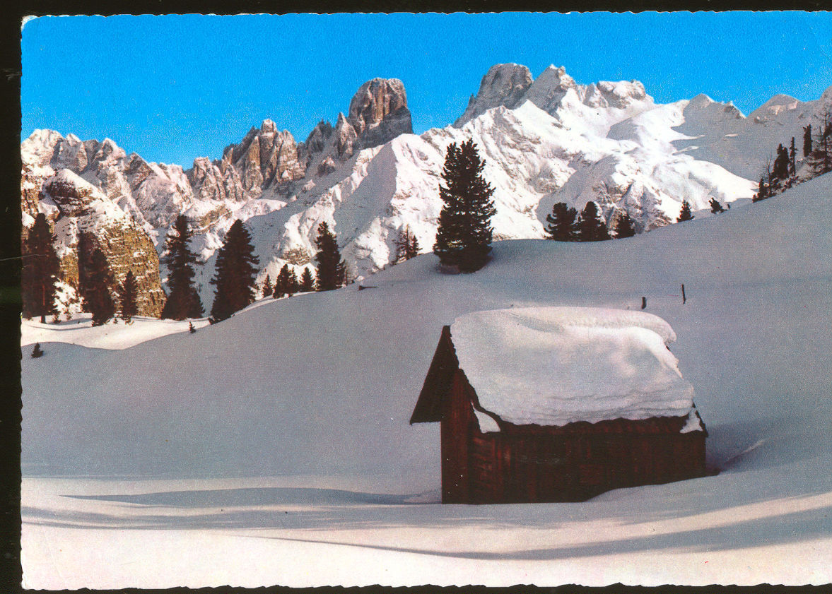 MONTE CRISTALLO - VERSANTE NORD - DOLOMITI - V1969