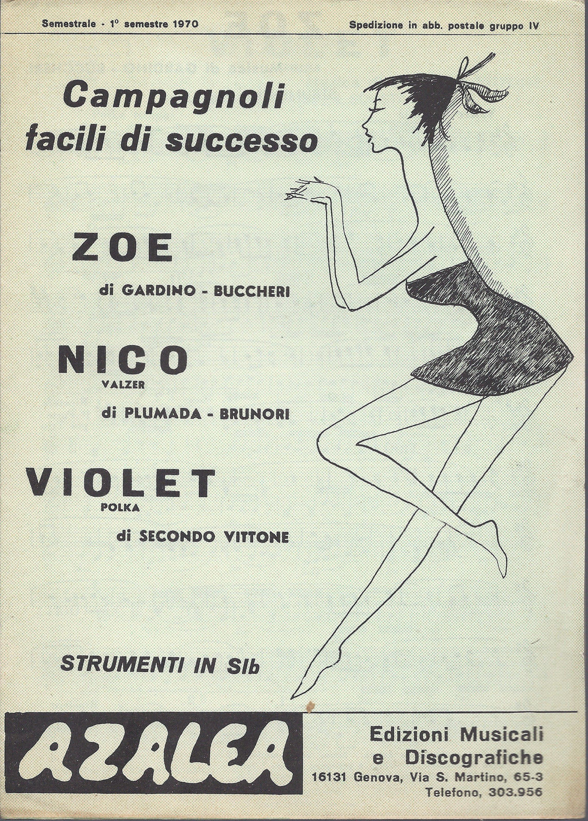 ZOE (Gardino-Buccheri) - NICO (Plumada-Brunori) - VIOLET (S. Vittone) # SPARTITO