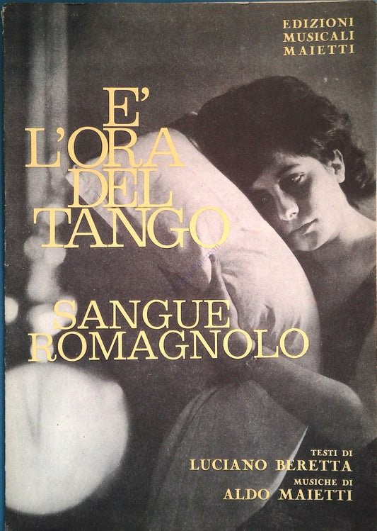 E'L'ORA DEL TANGO - SANGUE ROMAGNOLO - SPARTITO - SHEET MUSIC