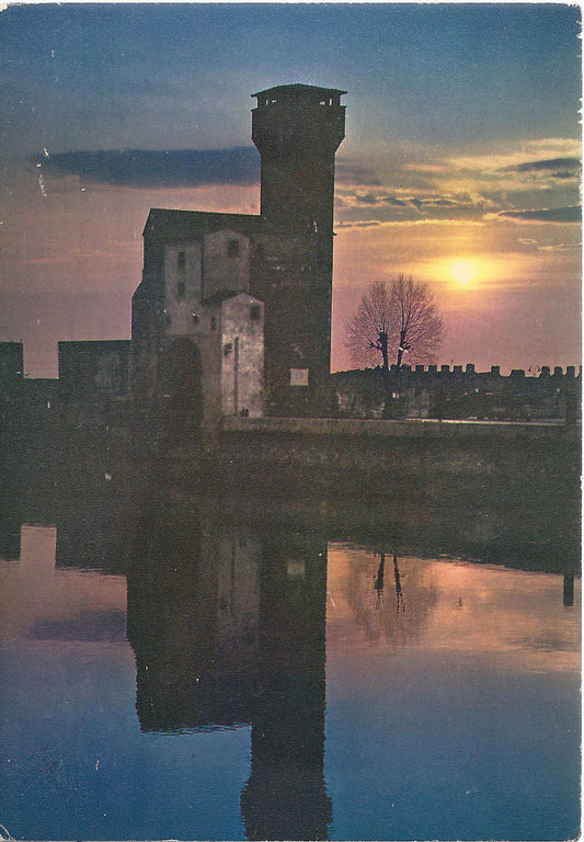 PISA - LA CITTADELLA - TRAMONTO - V 1966 - FG