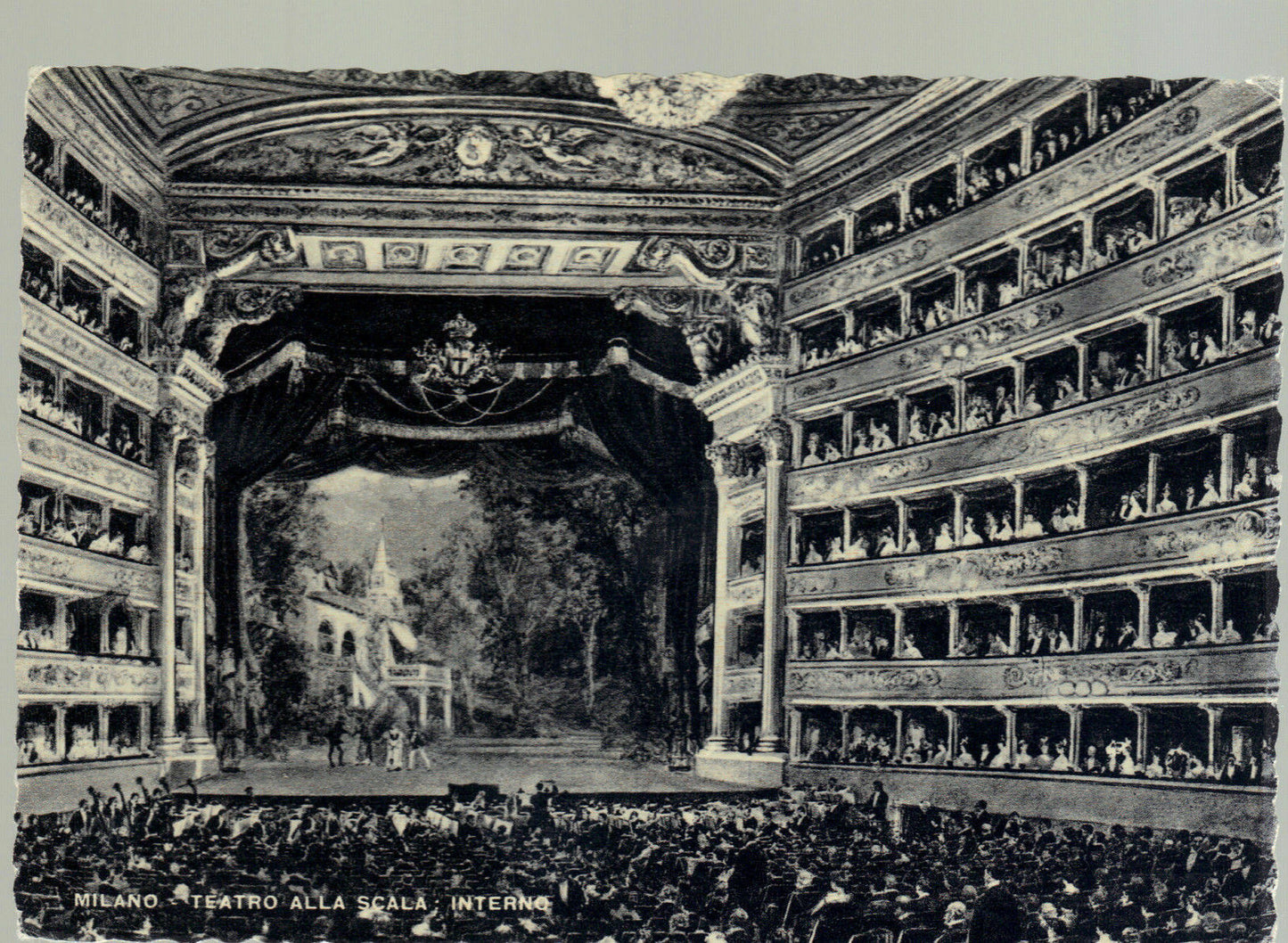 MILANO - TEATRO ALLA SCALA - INTERNO - NV