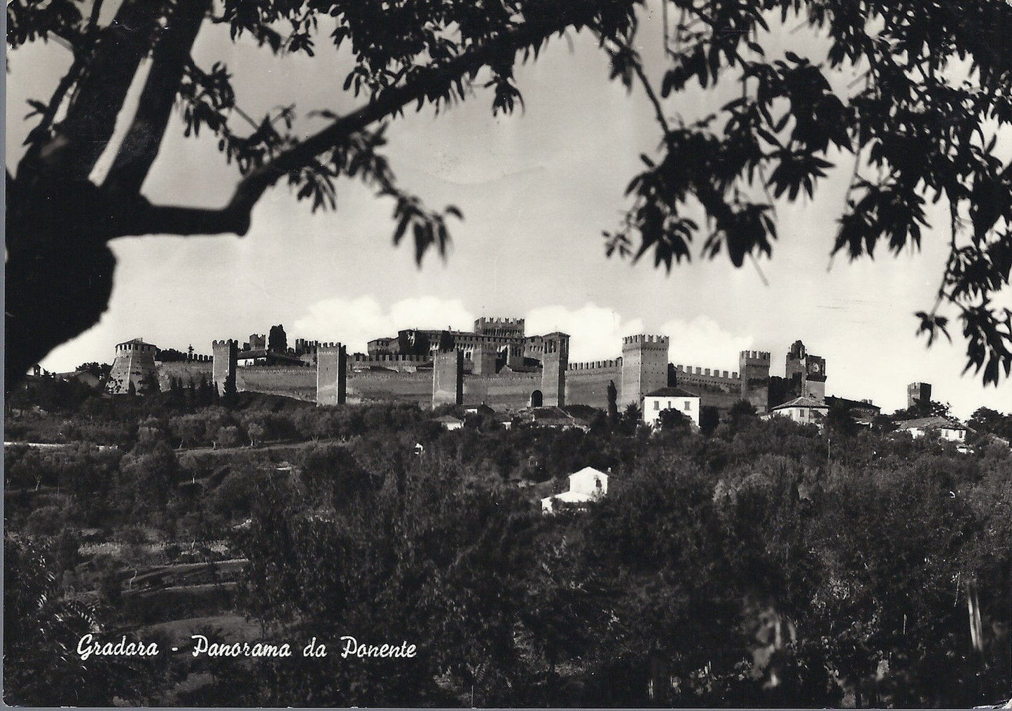 GRADARA - PANORAMA DA PONENTE - V1966