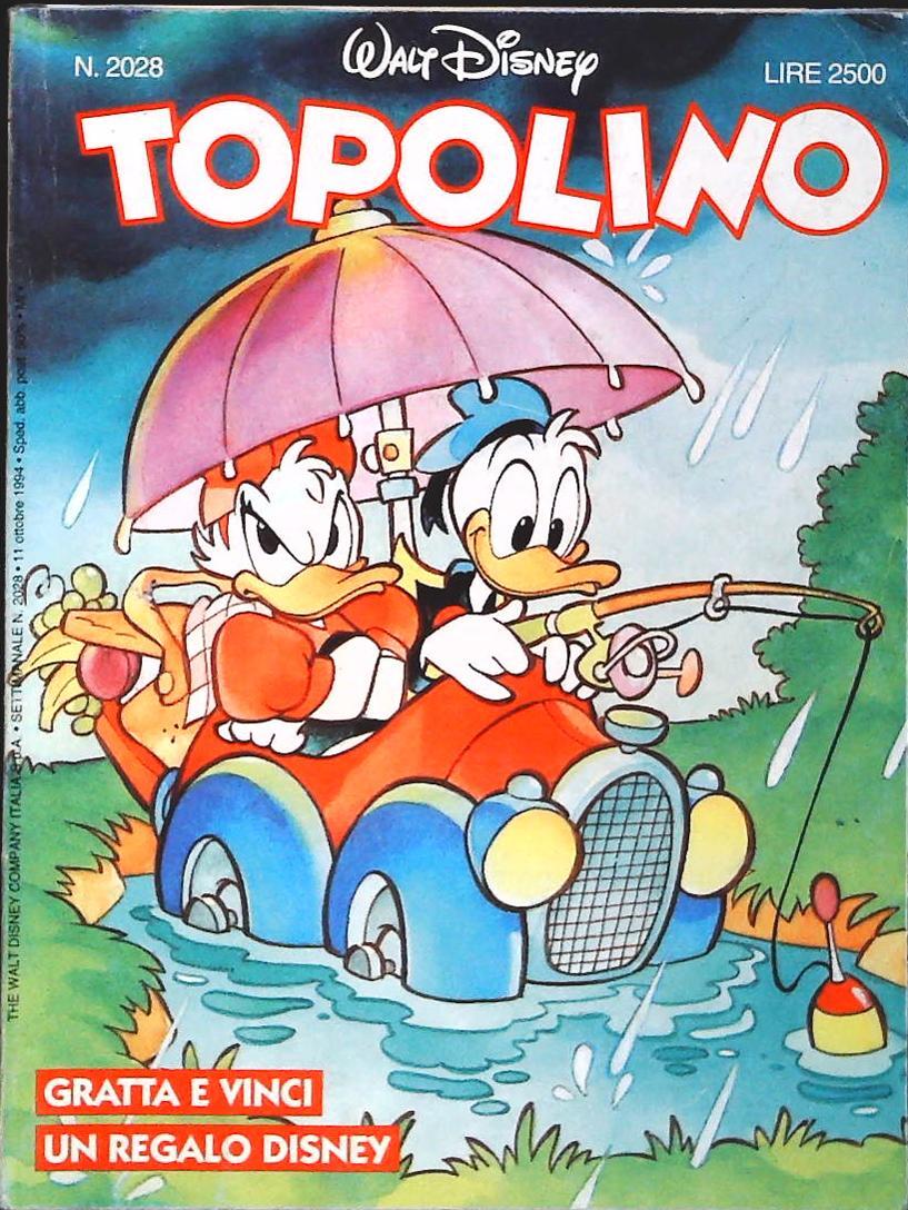 TOPOLINO N. 2028 - 11 OTTOBRE 1994