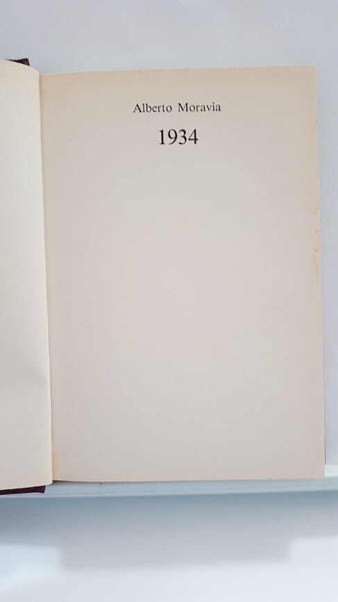 1934 - ALBERTO MORAVIA -  CDE 1982