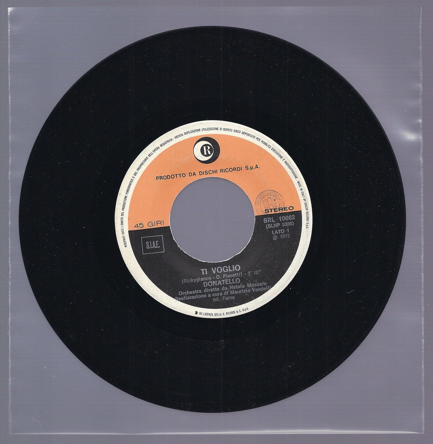 TI VOGLIO - PROVA TU ( The World Song ) == DONATELLO